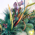 The 'Hot Toddy' Fresh Foliage Christmas Wreath - Sprouts of Bristol