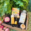 The Relaxing Gift Set - Bath Salts, Aromatherapy Roll On and Chocolate - Sprouts of Bristol