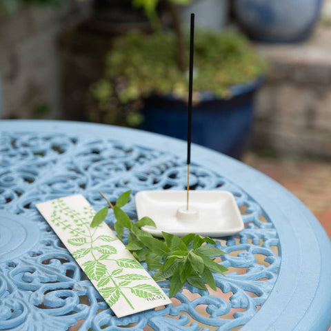 Tulsi (Holy Basil) Fairtrade Incense - Sweet, Woody and Peppery - Sprouts of Bristol