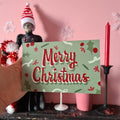 Typographic Merry Christmas Card - Sprouts of Bristol