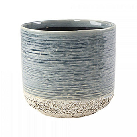 Vasto Planter in Denim Blue - Sprouts of Bristol