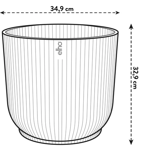 Vibes Fold Round Wheels Pot - Sprouts of Bristol