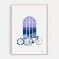 View from the Window Cycling Artists Print Wall Art - Sprouts of Bristol