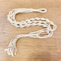 White Rainbow Dust Macrame Plant Hanger - Sprouts of Bristol